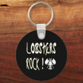 Lobsters Rock! Button Sleutelhanger (Voorkant)