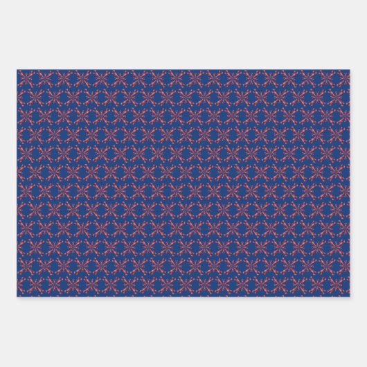 Lobsters Wrapping Paper Flat Sheet Set of 3 (Voorkant 2)