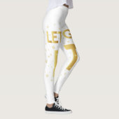 Loc_d Hair Black Woman Merry Kerstkerstkerstkerstk Leggings (Rechts)