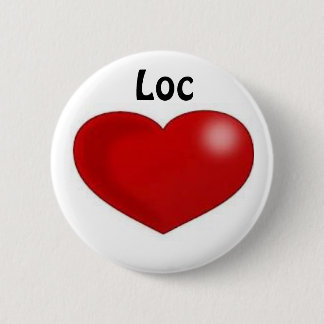 Loc Love Ronde Button 5,7 Cm