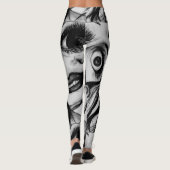 Loca Funky Leggings. Leggings (Achterkant)