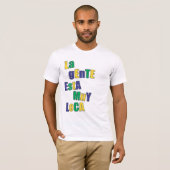 Loca T-shirt Yellow|Green|Blue (Voorkant volledig)