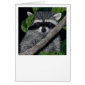 "Local Bandit" Raccoon Kaart (Voorkant)