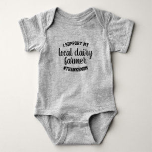 "Local Dairy Farmer" Borstvoeding Baby Bodysuit