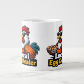 Local egg dealer, gansta, roster. grote koffiekop (Voorkant)