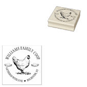Local Egg Dealer Labels,Farmers Market  Rubberstempel (Gestempeld)