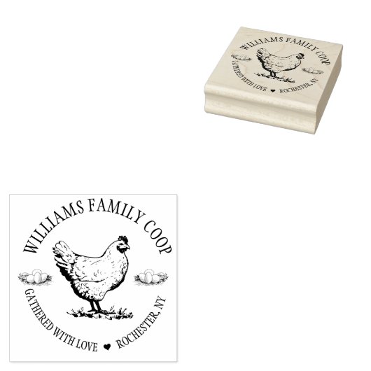 Local Egg Dealer Labels,Farmers Market Rubberstempel (Gestempeld)