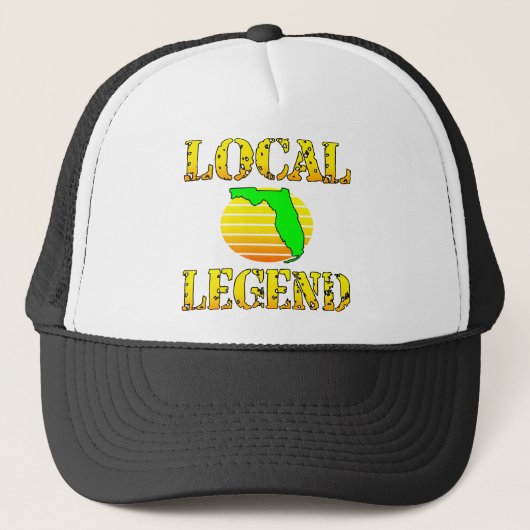Local Florida Legend #USAPatriotGraphics © Trucker Pet (Voorkant)
