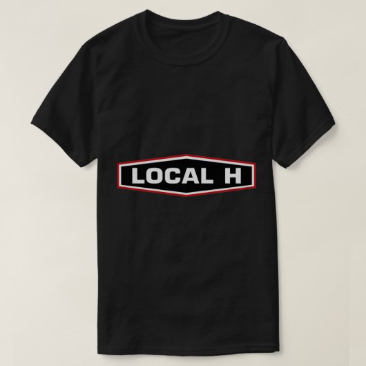Local H is an American rock band originally formed T-shirt (Design voorkant)