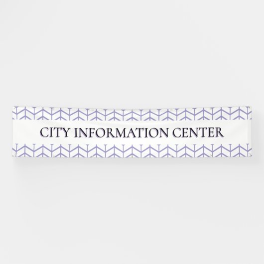 Local Information Center Custom Outdoor Spandoek (Horizontaal)