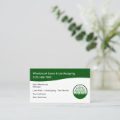 Local Lawn and Landscapaping Tree Service Visitekaartje (Staand voorkant)