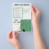 Local Lawn Service Flyer (Hand)