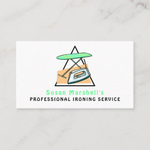 Local Professional Ironing Service Visitekaartje