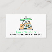 Local Professional Ironing Service Visitekaartje (Voorkant)