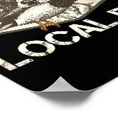 Local Southern Boy Duck Hunting Black Lab Outdoor  Poster (Hoek)