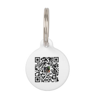 LOCALIZA A TU MASCOTA PERDIDA Placa con código QR Huisdierpenning