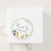 Locally Grown Baby Shower Bedankjes Labels (In situ)