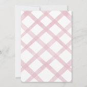 Locally Grown Baby Shower Invitation Kaart (Achterkant)