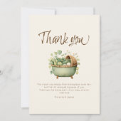 Locally Grown Baby Shower Party  Bedankkaart (Voorkant)
