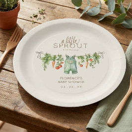 Locally Grown Baby Shower Party Papieren Bordje