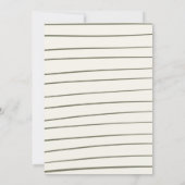 Locally Grown Baby Shower Rustic Farmer’s Market Bedankkaart (Achterkant)