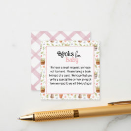 Locally Grown Book for Baby Card Informatiekaartje