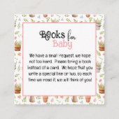 Locally Grown Book for Baby Card Informatiekaartje (Voorkant)