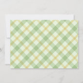 Locally Grown Farmer Market Baby Shower Thank You Bedankkaart (Achterkant)