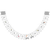 Locally Grown Farmers Market Black Baby Shower Vlaggetjes (Alle)