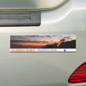 Localpigeon Freestyle Gear Bumpersticker (Op auto)
