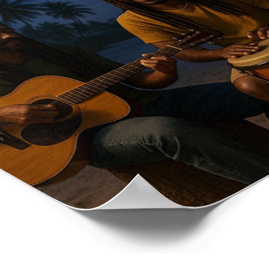 Locals Only Night Jam Poster (Hoek)