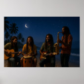 Locals Only Night Jam Poster (Voorkant)