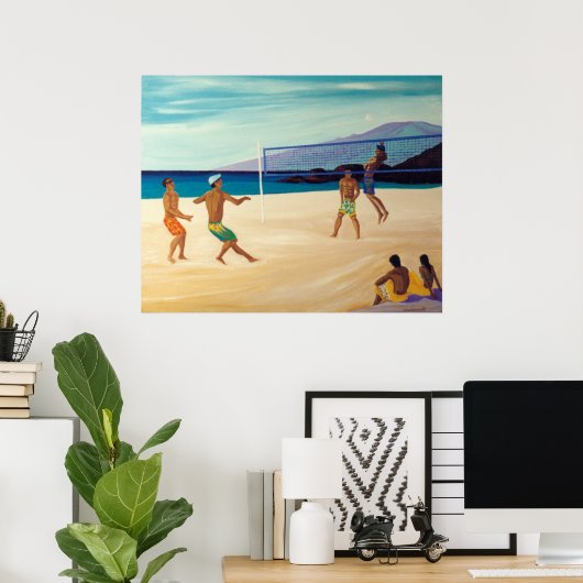 Locals van Kaanapali Poster (Thuiskantoor)