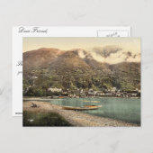 Locarno, uitzicht van het meer, Tessin, Zwitserlan Briefkaart (Voorkant / Achterkant)