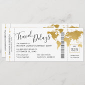 Locatie bestemming bruiloft Datum wijziging Aankondiging (Voorkant / Achterkant)