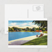 Locatie: Lincoln Park, Jersey City, New Jersey Briefkaart (Voorkant / Achterkant)