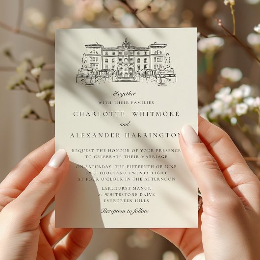 Locatie, Oud geld esthetiek, Ivoren bruiloft Kaart