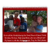 Locatie uit Haïti Kalender (Achterkant)