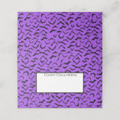 Locatiekaarten voor Halloween Name Plaatskaartje (Buitenkant ongevouwen)