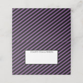 Locatiekaarten voor Halloween Name Plaatskaartje (Buitenkant ongevouwen)