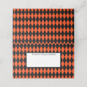 Locatiekaarten voor Halloween Name Plaatskaartje (Buitenkant ongevouwen)