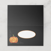 Locatiekaarten voor Halloween Name Plaatskaartje (Buitenkant ongevouwen)