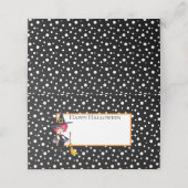 Locatiekaarten voor Halloween Name Plaatskaartje (Buitenkant ongevouwen)