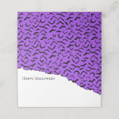 Locatiekaarten voor Halloween Name Plaatskaartje (Buitenkant ongevouwen)