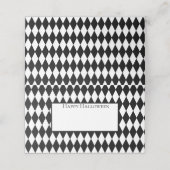 Locatiekaarten voor Halloween Name Plaatskaartje (Buitenkant ongevouwen)