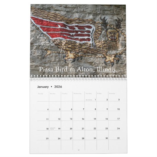 Locaties in en rond St. Louis, Missouri 2010 Kalender (Jan 2026)