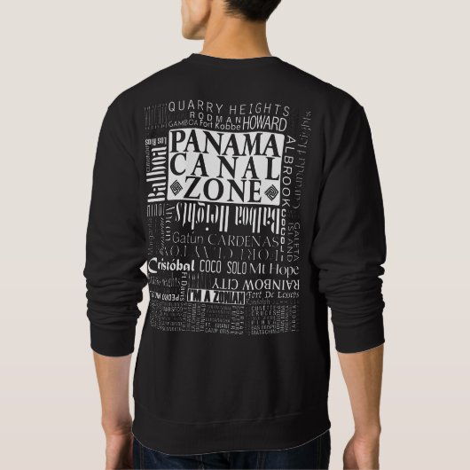 Locaties Panama Canal Zone Trui (Achterkant)