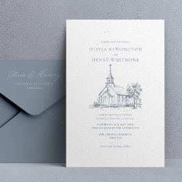 Locatiesketch | Uitnodiging voor kerkelijk huwelij