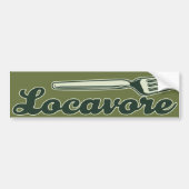 Locavore Bumpersticker (Voorkant)