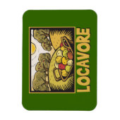 Locavore Slow Food Magneet (Verticaal)